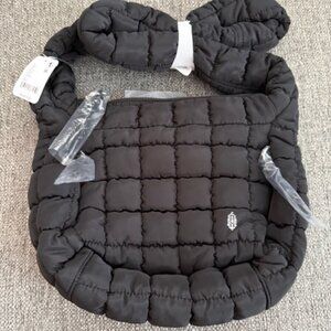 FP Movement Mini Black Quilted Carryall